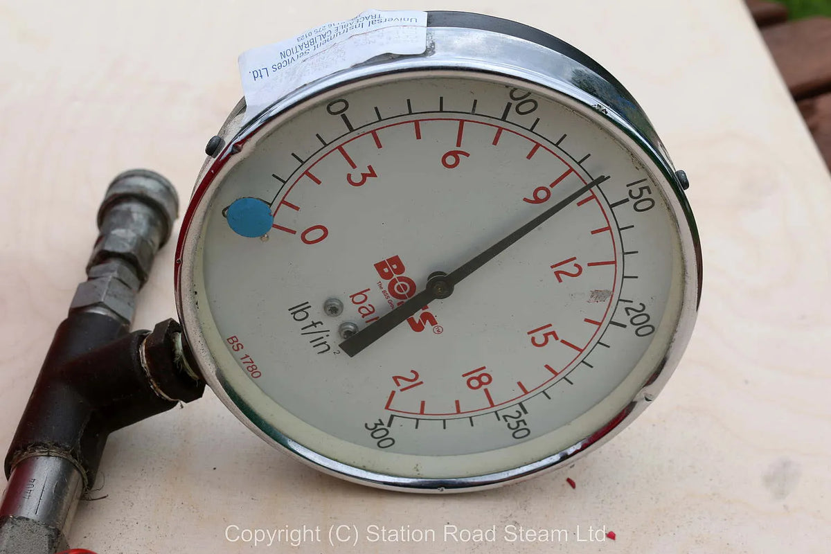 Boiler test pump