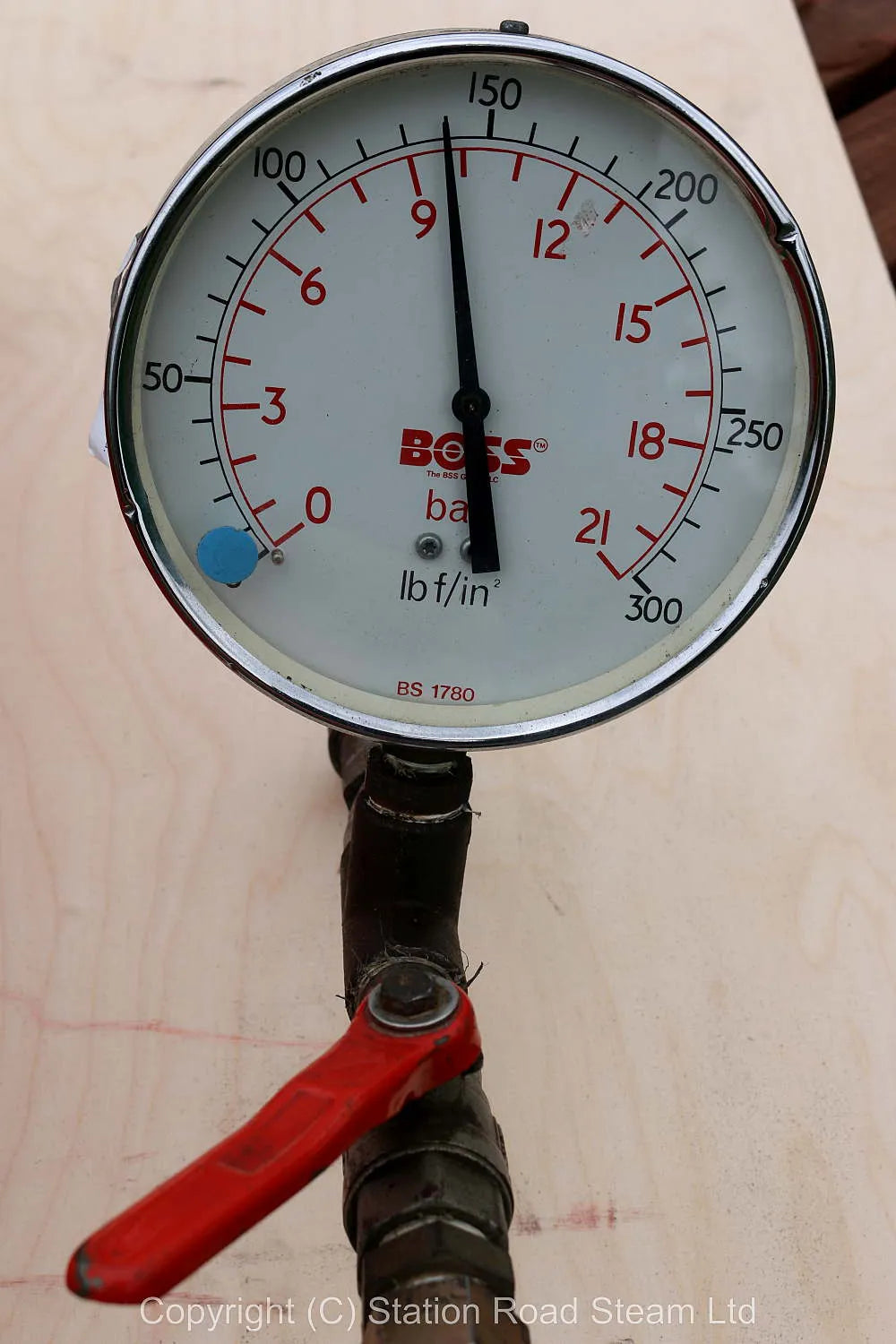 Boiler test pump