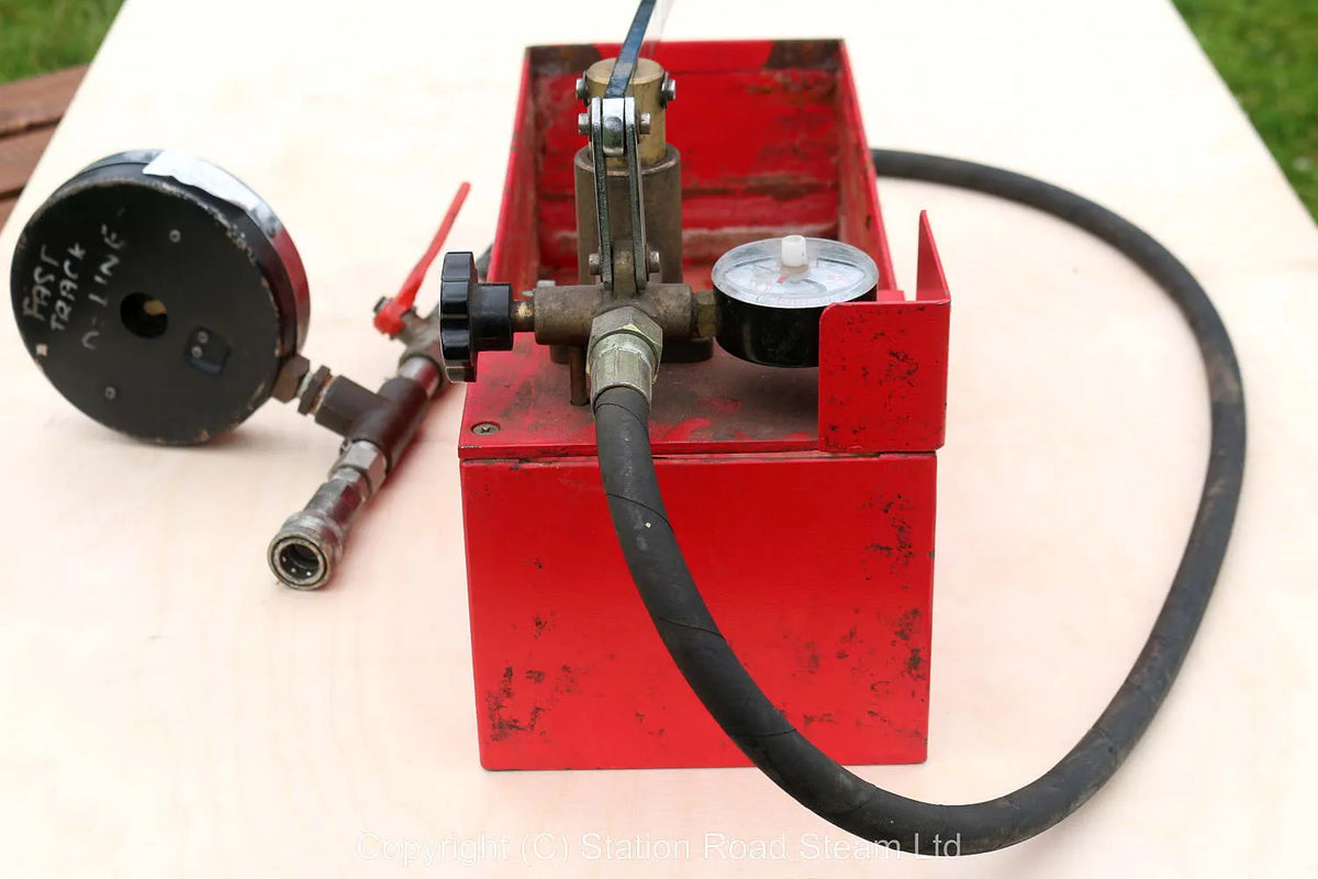 Boiler test pump