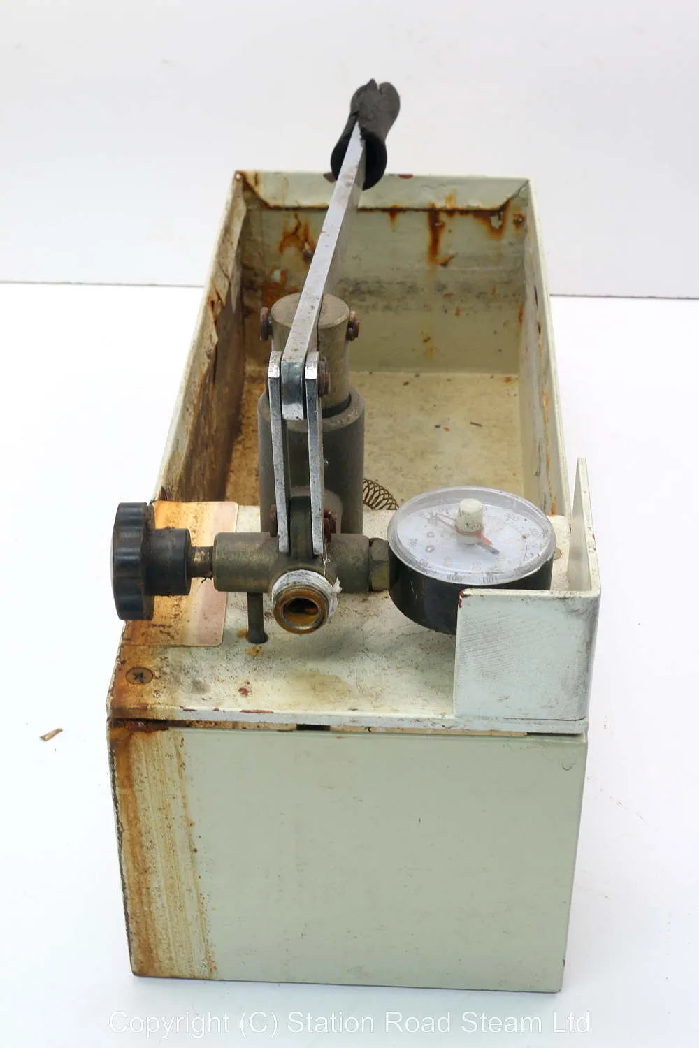Boiler test pump