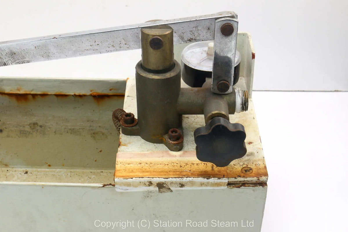 Boiler test pump