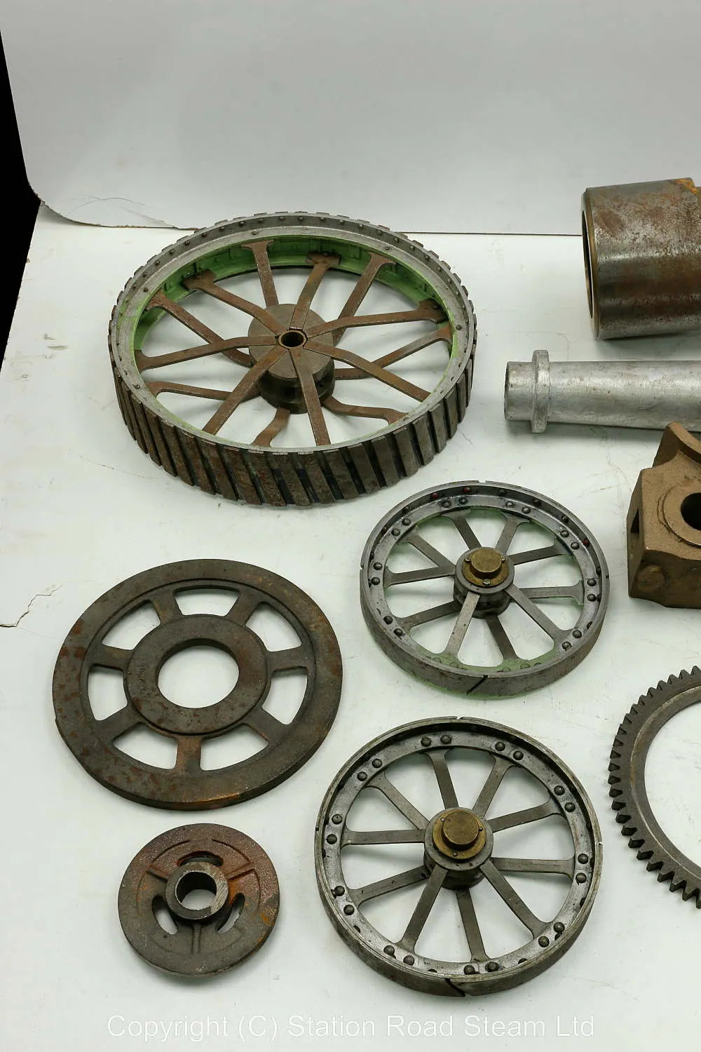 Part-built 2 inch scale Burrell Gold Medal tractor