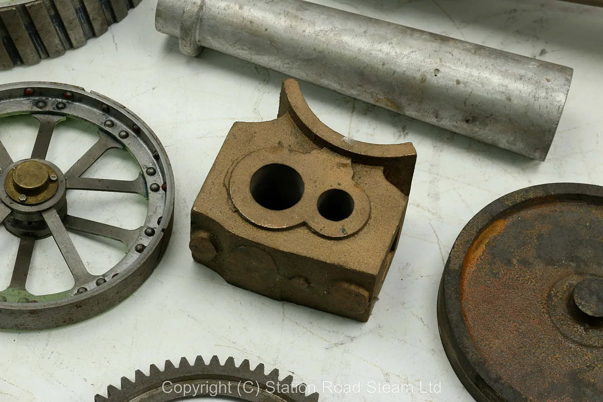 Part-built 2 inch scale Burrell Gold Medal tractor