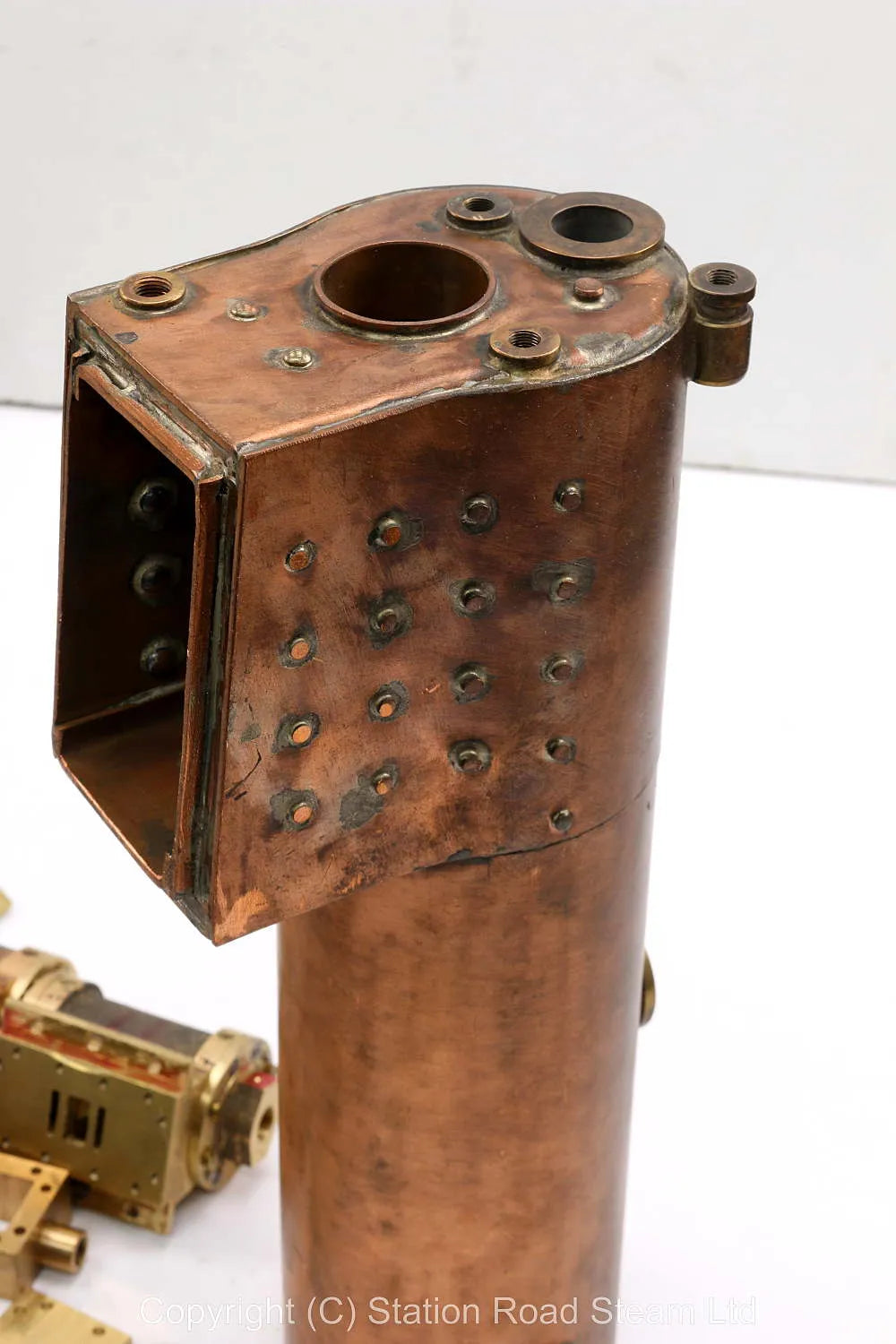 3 1/2 inch gauge Rob Roy with commercial boiler