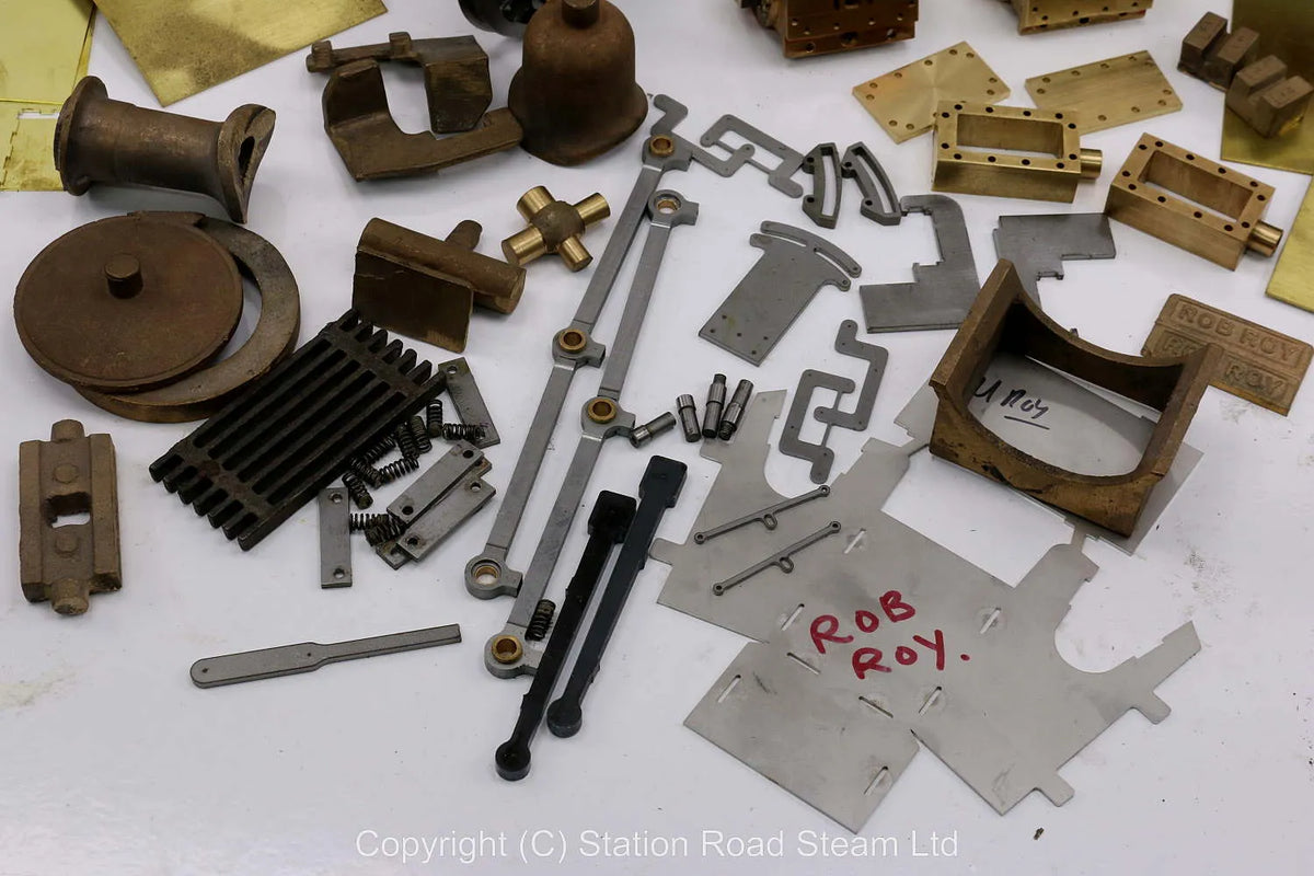 3 1/2 inch gauge Rob Roy with commercial boiler