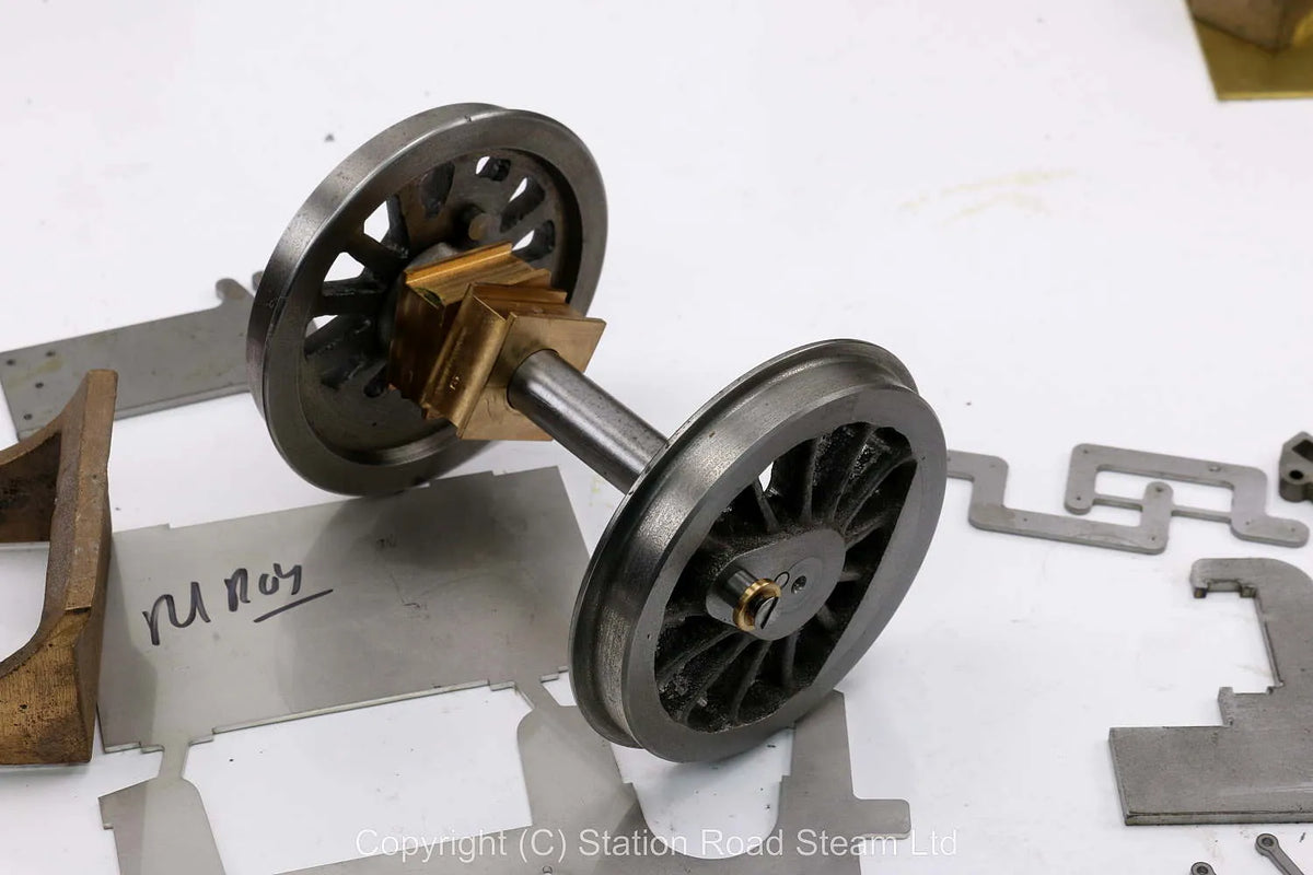 3 1/2 inch gauge Rob Roy with commercial boiler