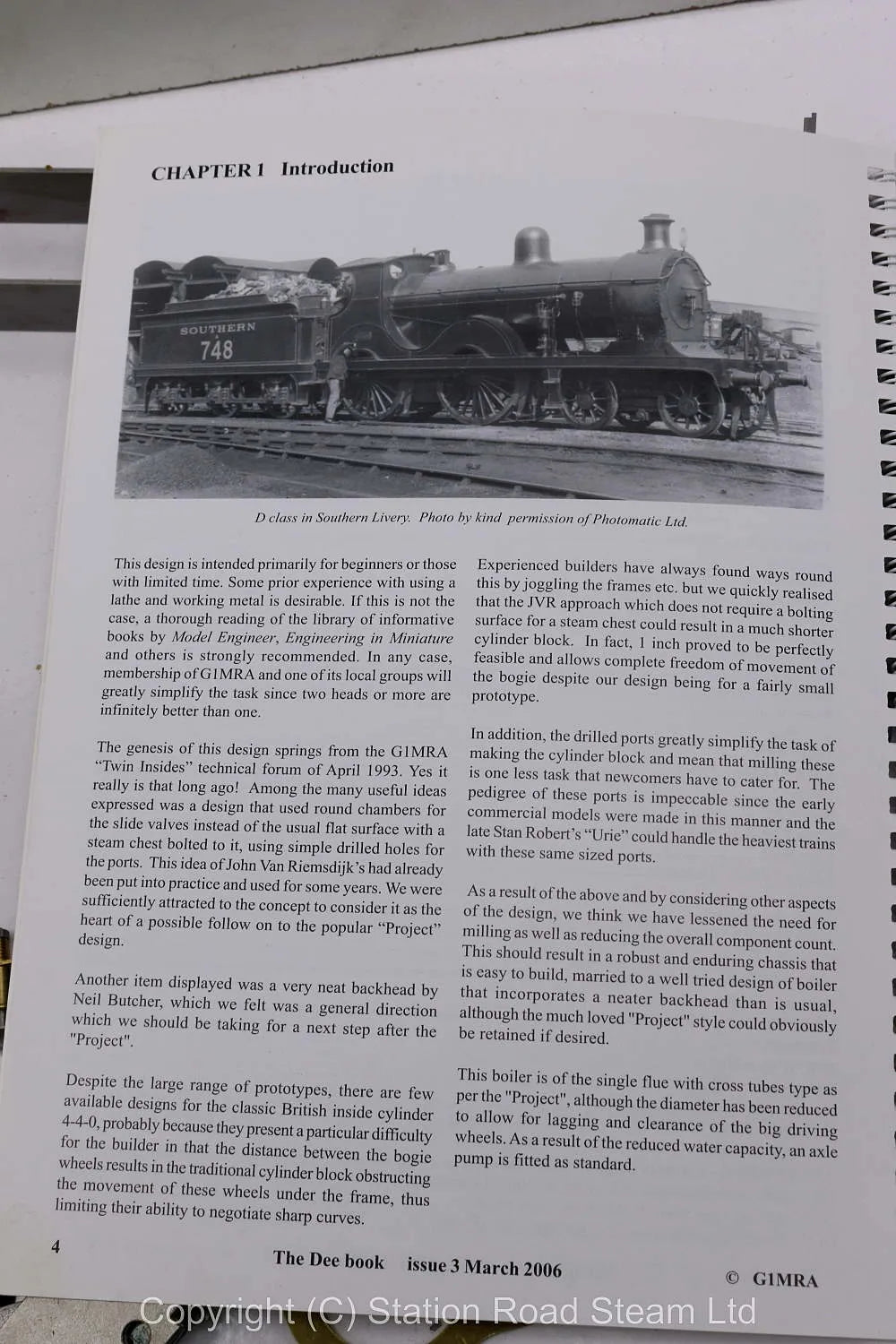 Gauge 1 Wainwright D 4-4-0
