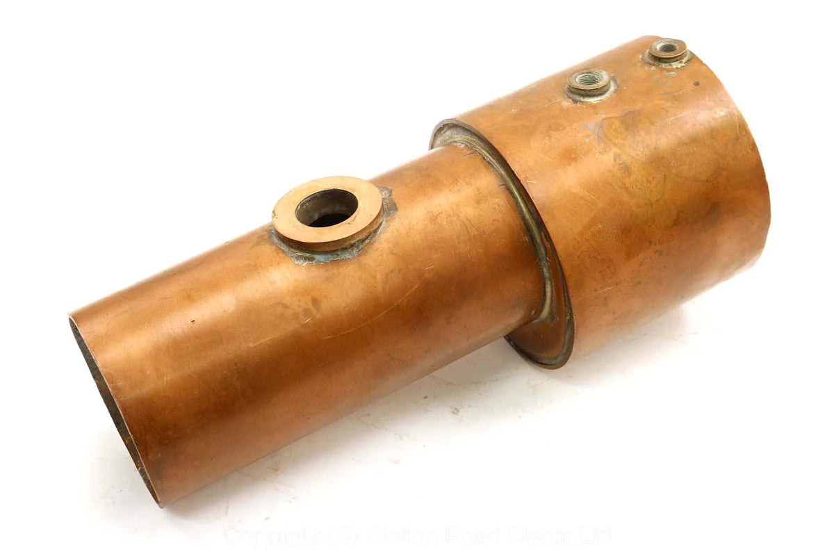 2 1/2 inch gauge Bagnall "Polar Bear" with commercial boiler