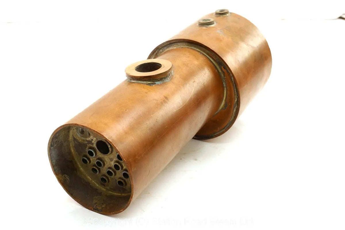 2 1/2 inch gauge Bagnall "Polar Bear" with commercial boiler