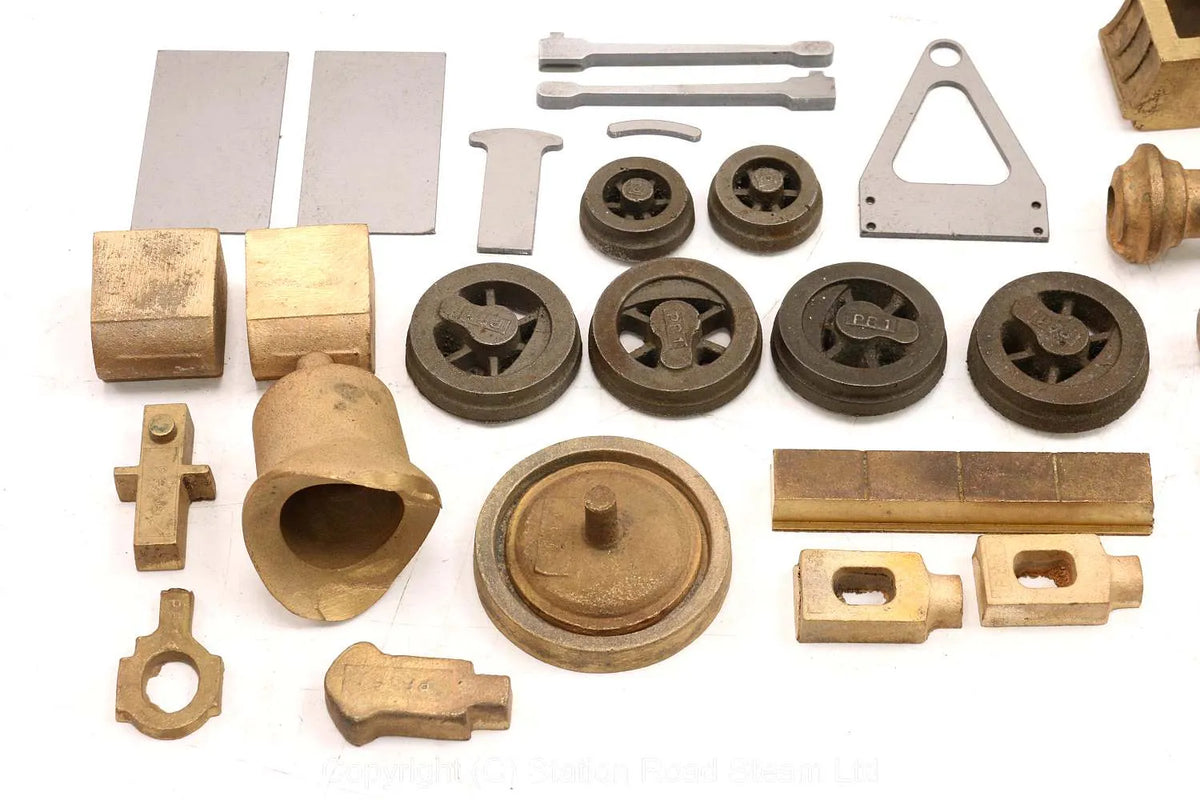 2 1/2 inch gauge Bagnall "Polar Bear" with commercial boiler