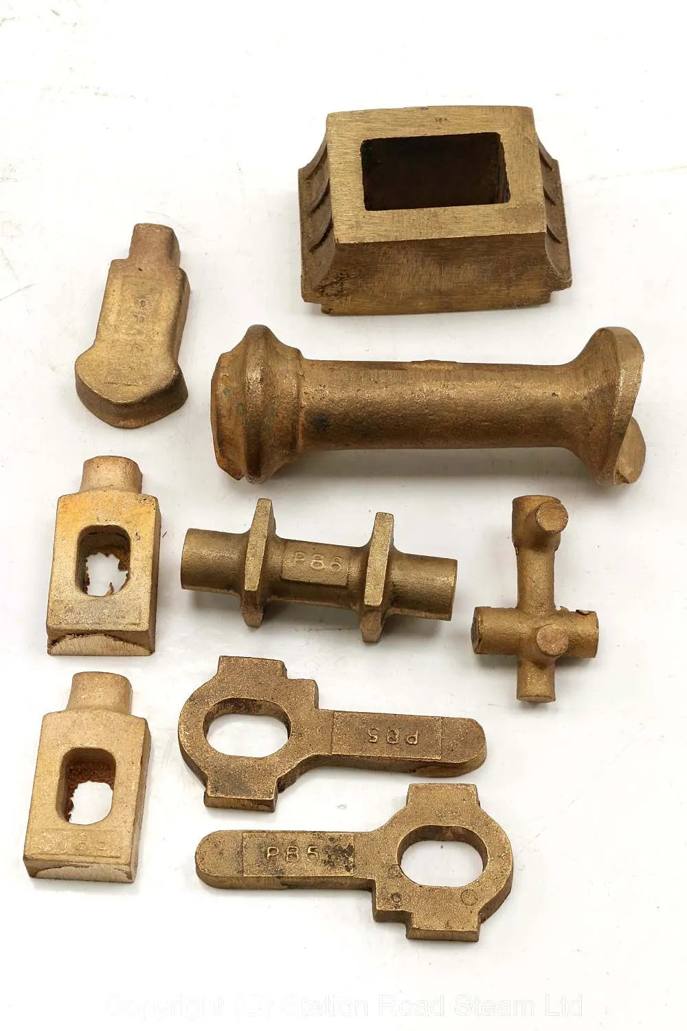 2 1/2 inch gauge Bagnall "Polar Bear" with commercial boiler