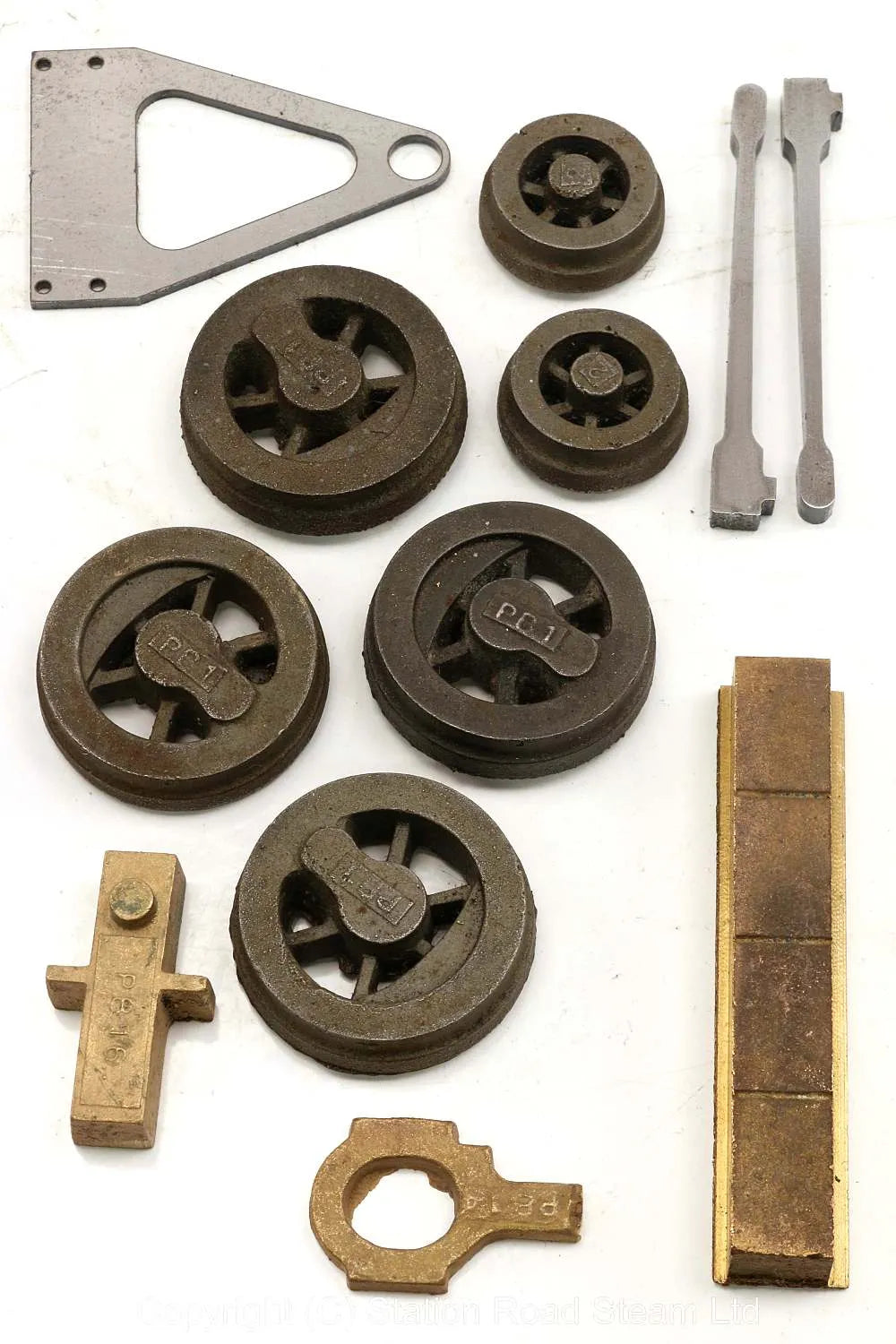 2 1/2 inch gauge Bagnall "Polar Bear" with commercial boiler