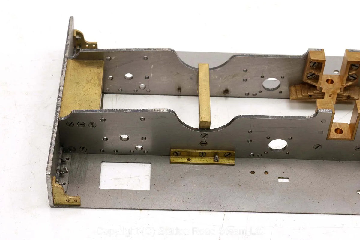 2 1/2 inch gauge Bagnall "Polar Bear" with commercial boiler
