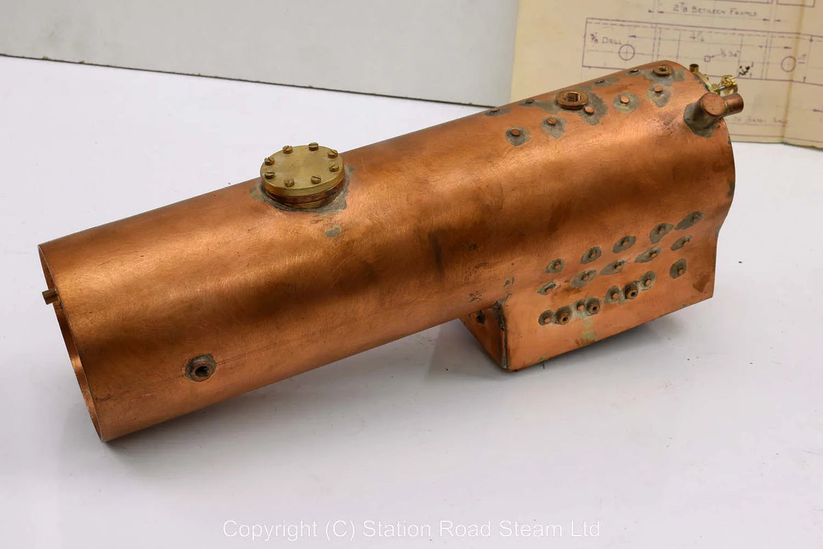 3 1/2 inch gauge "Juliet" with commercial boiler
