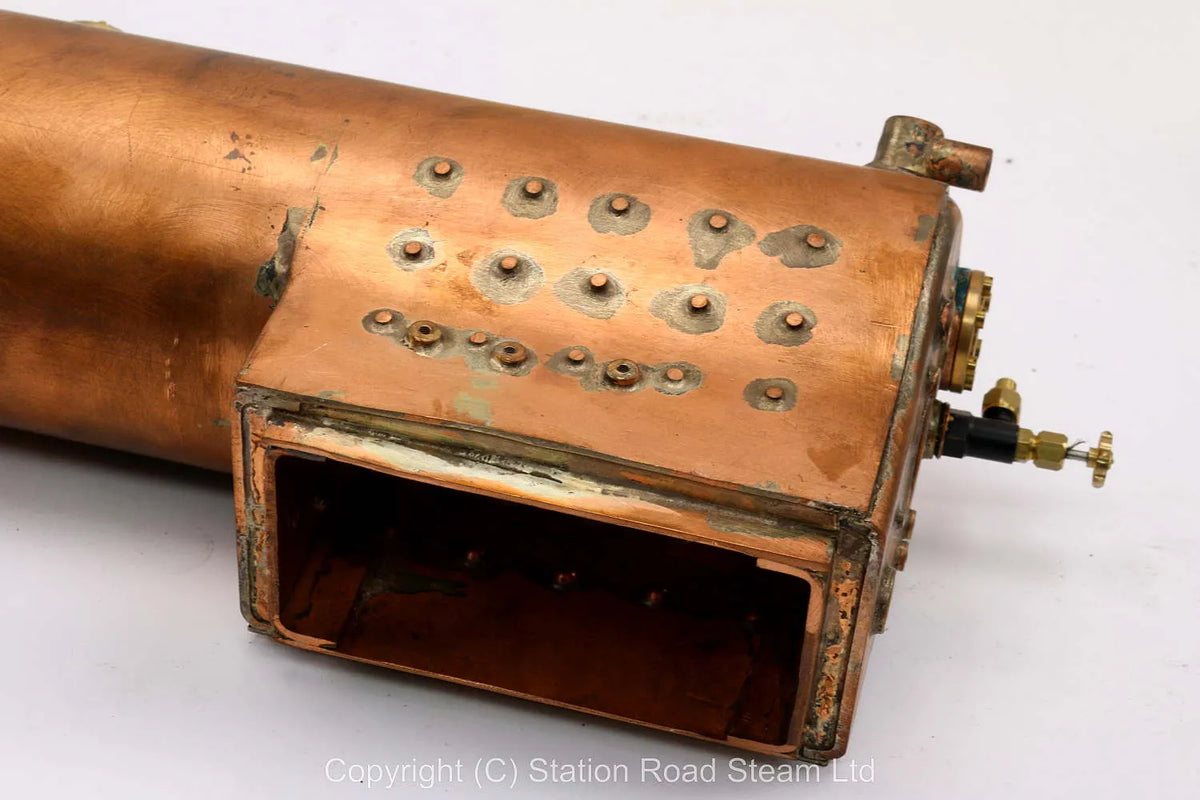 3 1/2 inch gauge "Juliet" with commercial boiler