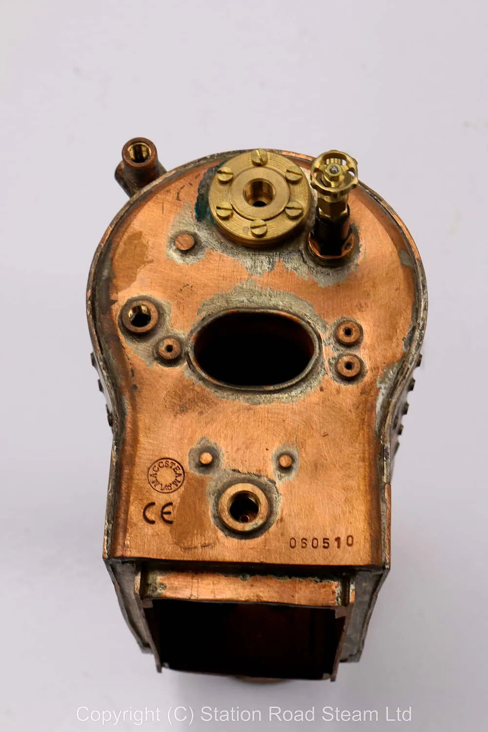 3 1/2 inch gauge "Juliet" with commercial boiler