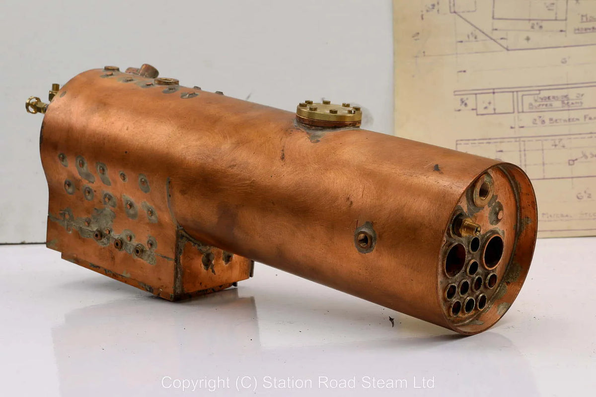 3 1/2 inch gauge "Juliet" with commercial boiler