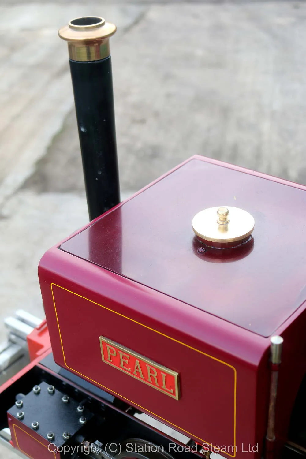 7 1/4 inch gauge "Pearl" 0-4-2T