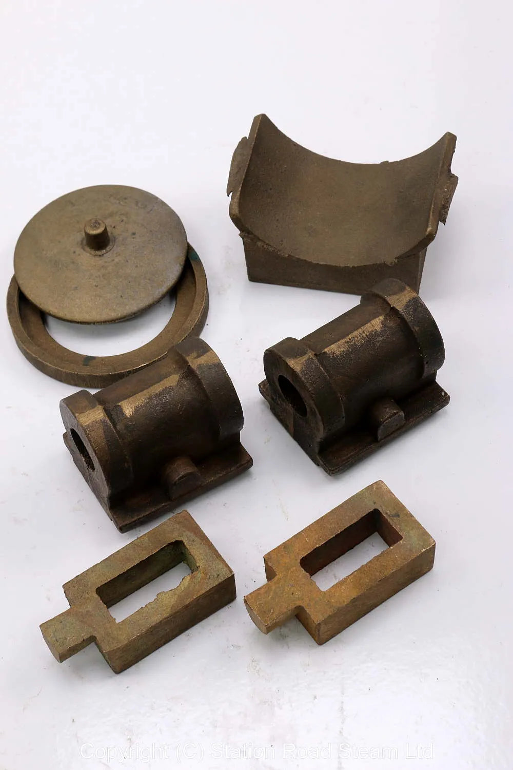 3 1/2 inch gauge "Rob Roy" cylinders, smokebox door, front ring & saddle