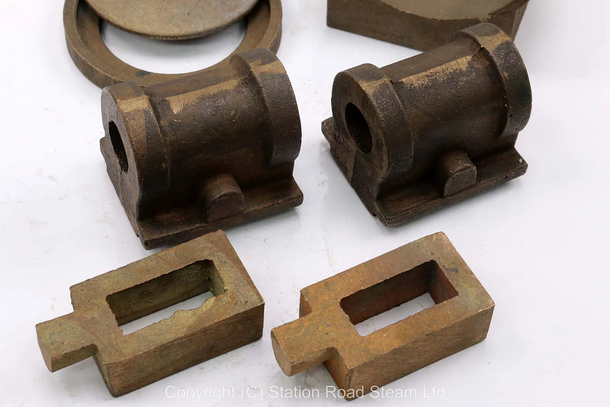 3 1/2 inch gauge "Rob Roy" cylinders, smokebox door, front ring & saddle