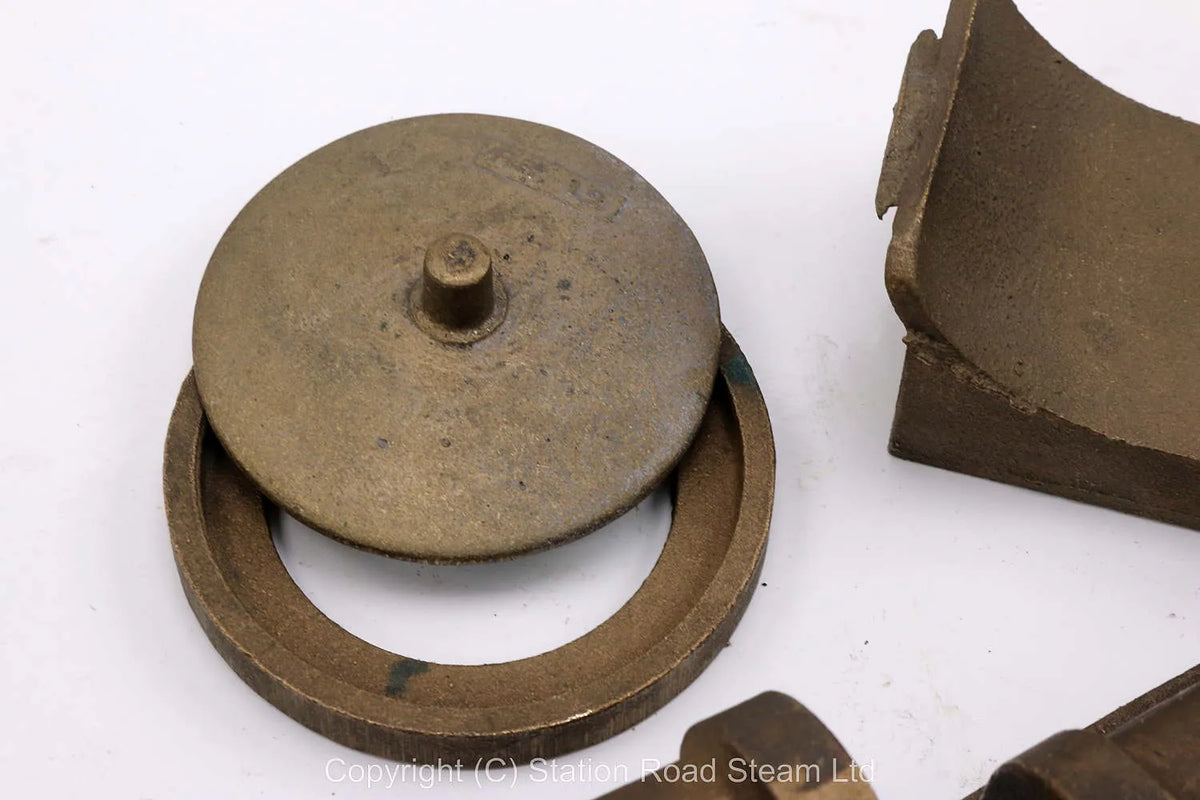 3 1/2 inch gauge "Rob Roy" cylinders, smokebox door, front ring & saddle