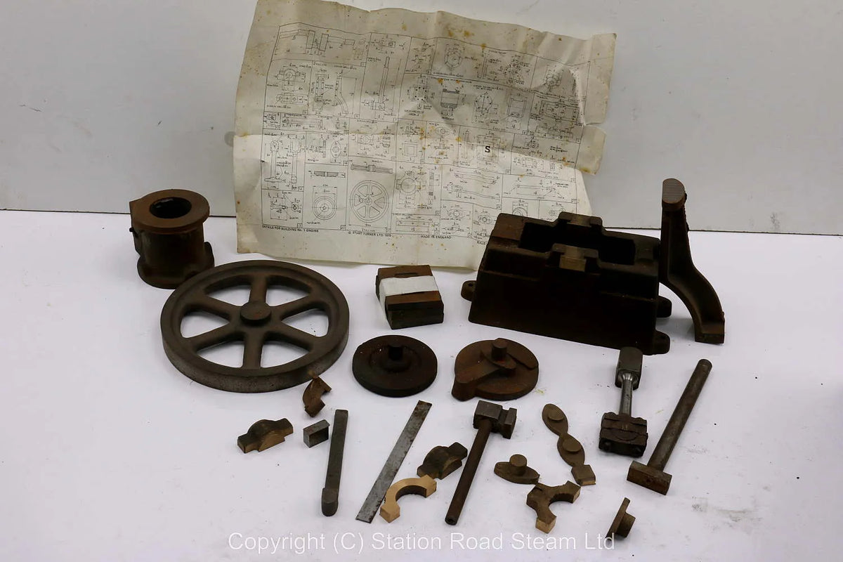 Part set Stuart No.1 castings