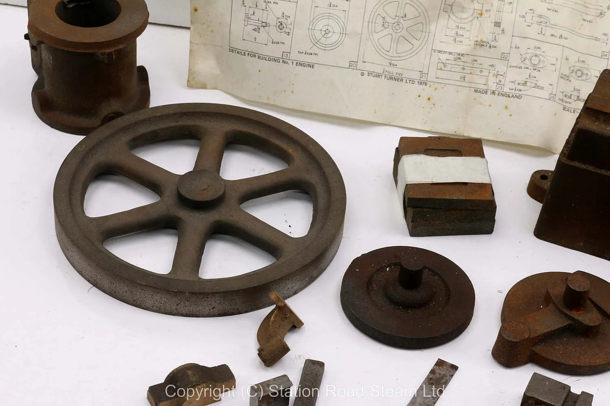 Part set Stuart No.1 castings