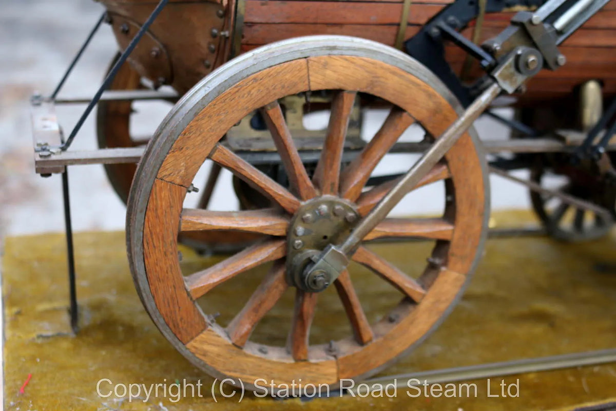 7 1/4 inch gauge display model Stephenson's "Rocket"