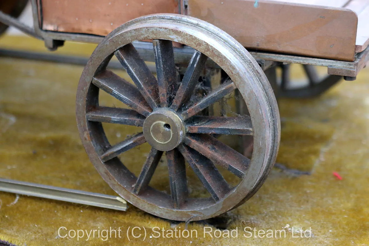 7 1/4 inch gauge display model Stephenson's "Rocket"