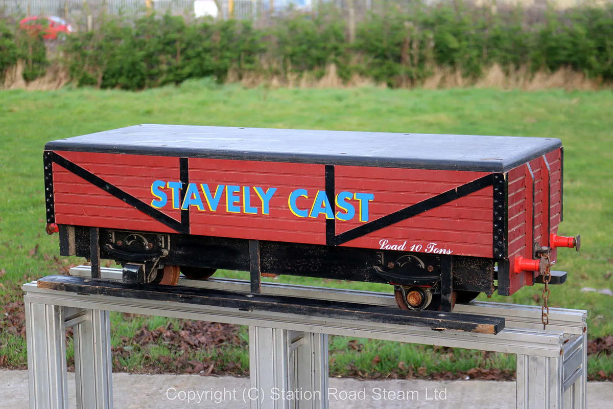 7 1/4 inch gauge wagon "Stavely Cast"