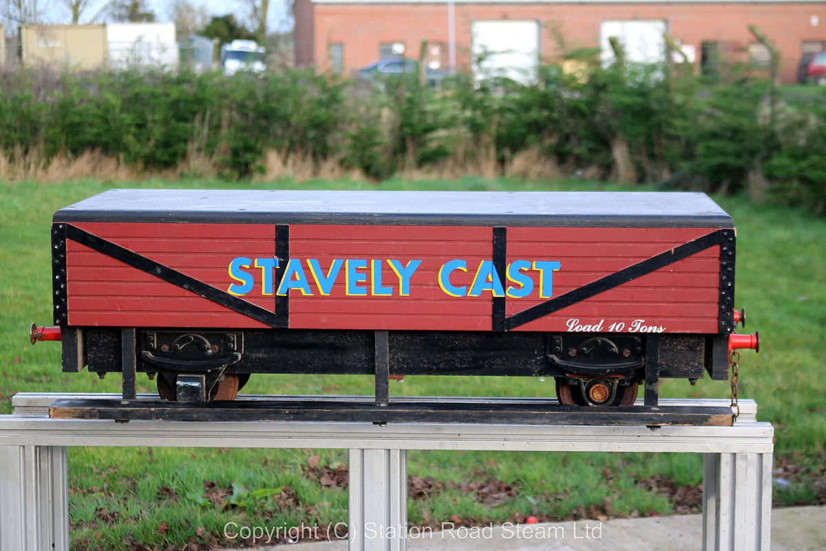 7 1/4 inch gauge wagon "Stavely Cast"
