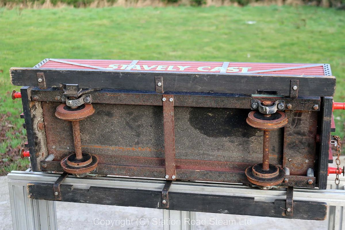 7 1/4 inch gauge wagon "Stavely Cast"