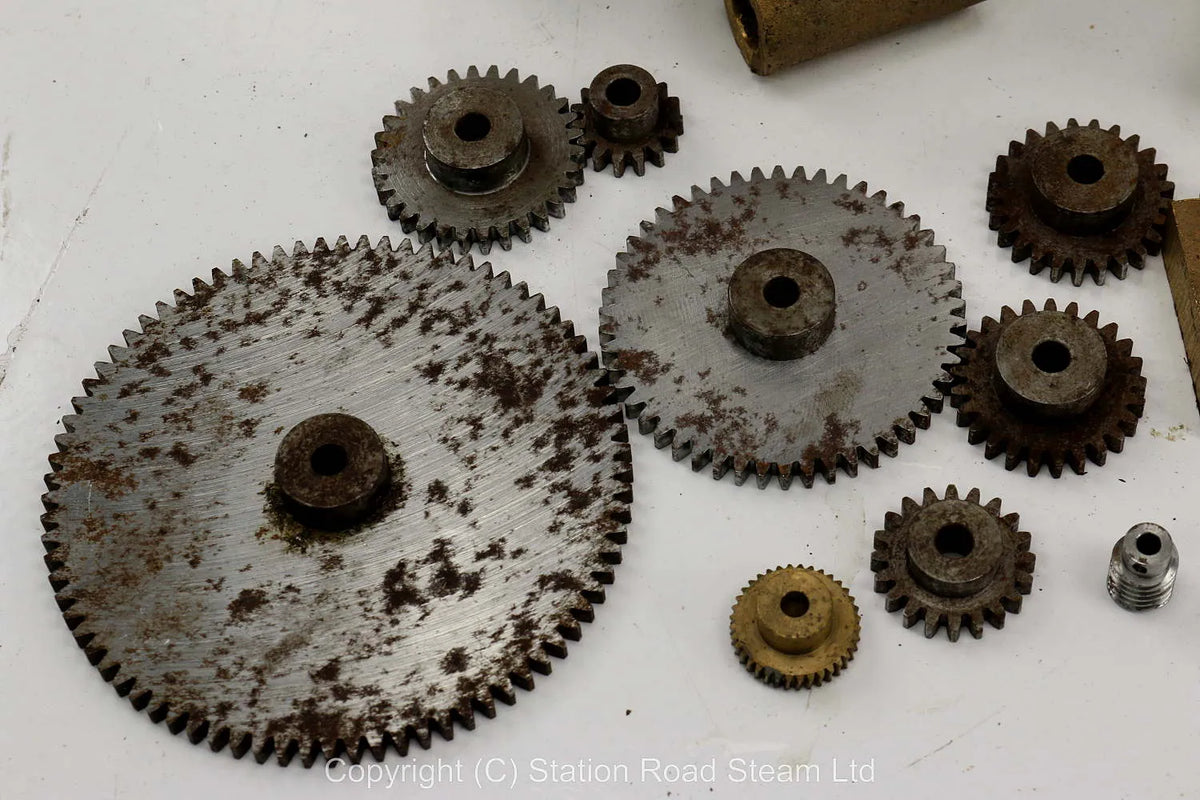 1 inch scale "Minnie" gears, boiler for completion