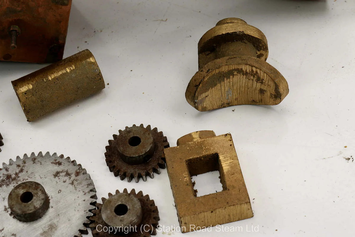1 inch scale "Minnie" gears, boiler for completion