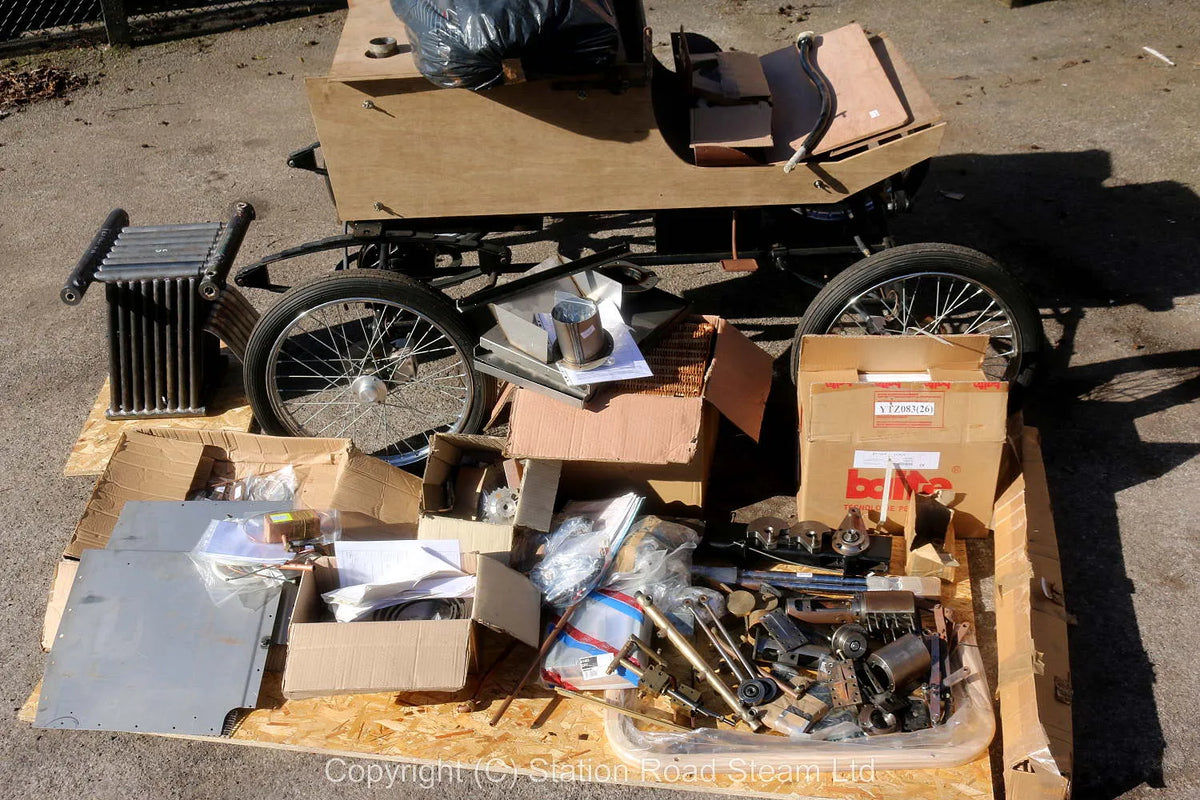 Part-built Likamobile steam car