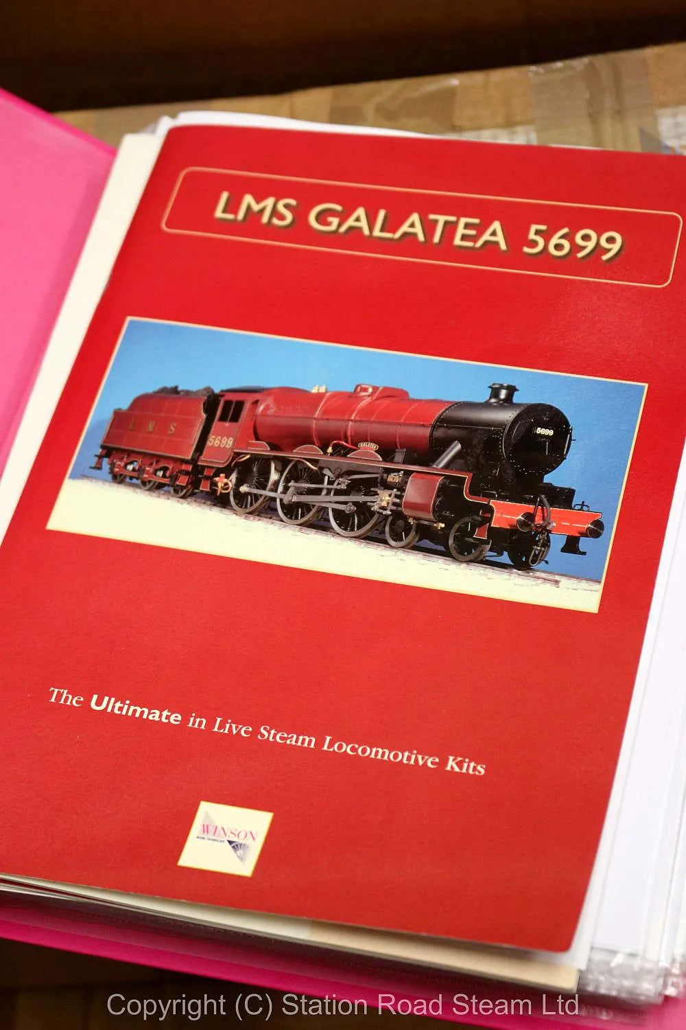 5 inch gauge LMS Jubilee - set of kits for assembly with boiler