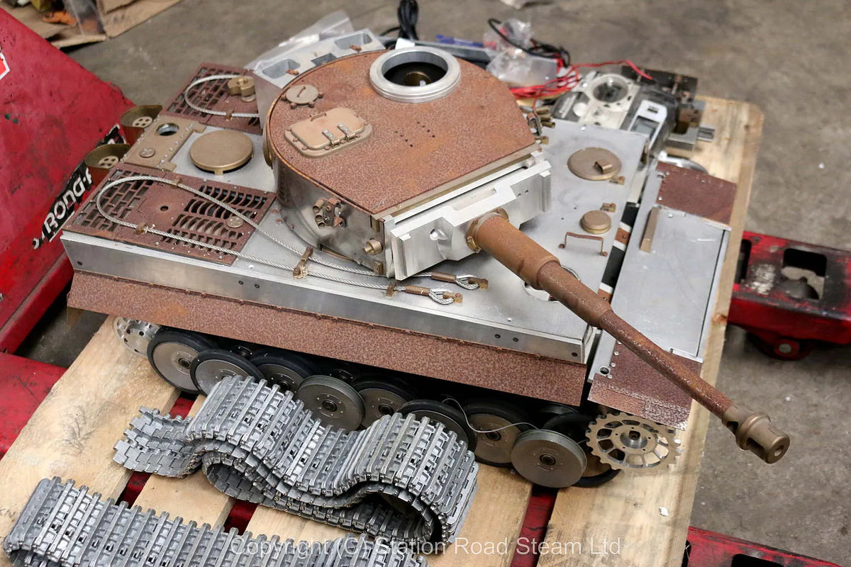 1/8 scale Tiger tank for completion