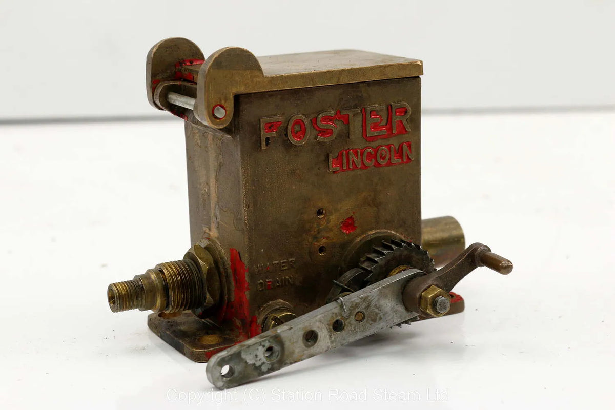 4 inch scale Foster lubricator for repair
