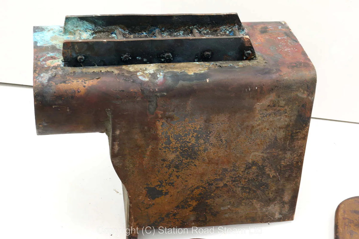 5 inch gauge LMS Duchess part-built boiler, castings