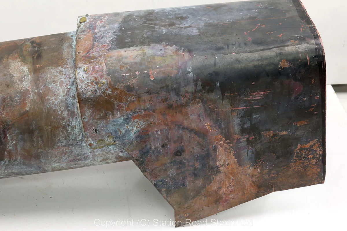 5 inch gauge LMS Duchess part-built boiler, castings