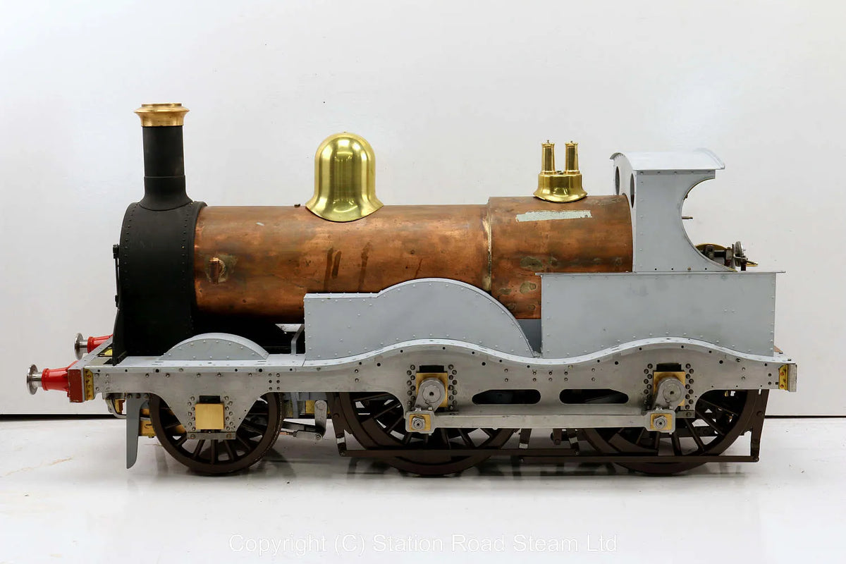 5 inch gauge London, Chatham & Dover Railway 2-4-0 "Asia",  chassis with copper boiler