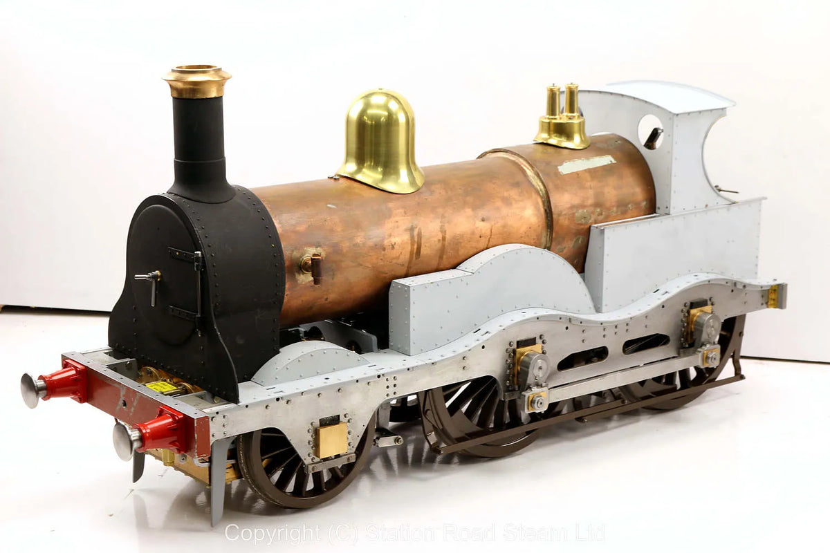 5 inch gauge London, Chatham & Dover Railway 2-4-0 "Asia",  chassis with copper boiler