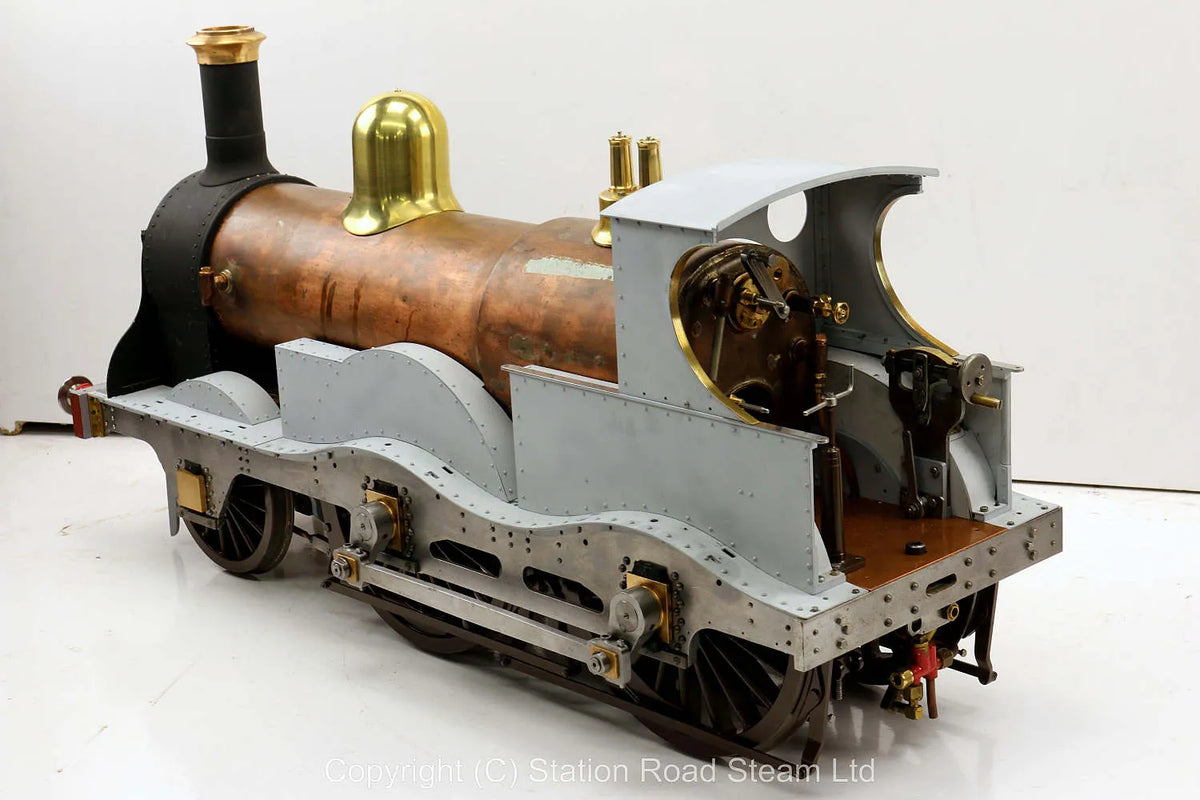 5 inch gauge London, Chatham & Dover Railway 2-4-0 "Asia",  chassis with copper boiler