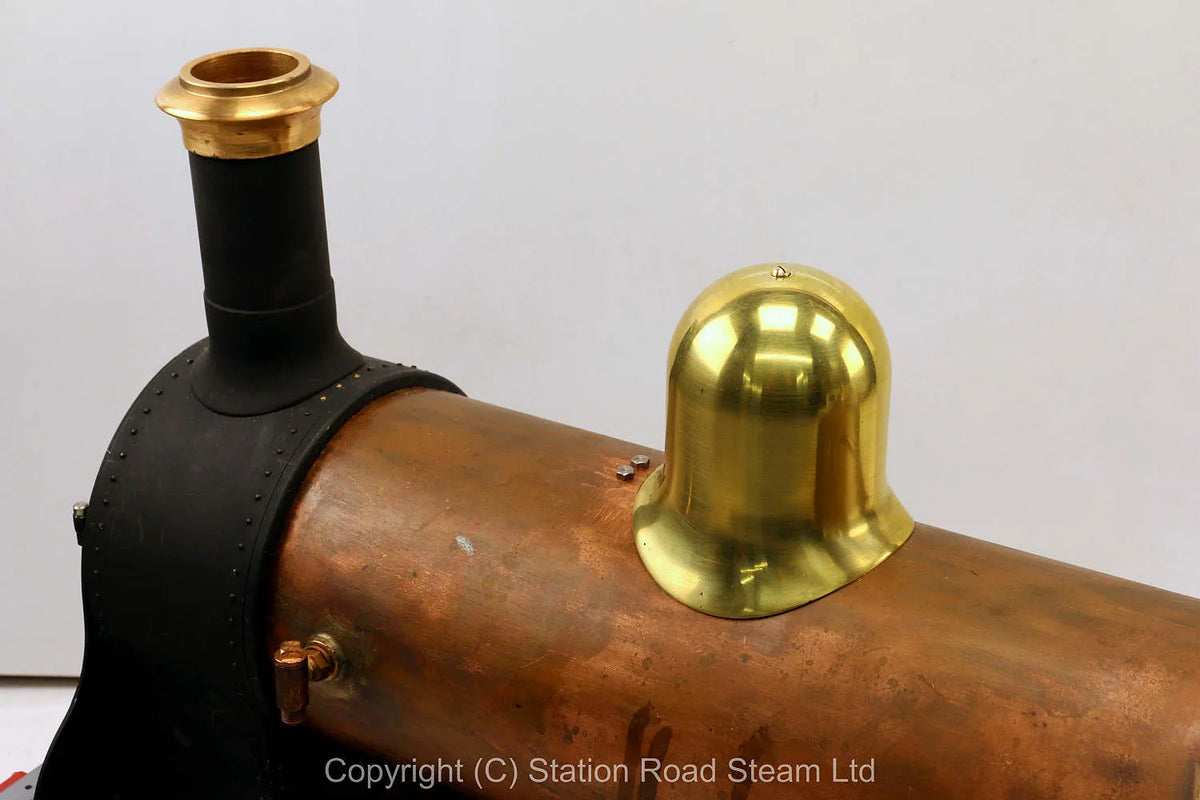 5 inch gauge London, Chatham & Dover Railway 2-4-0 "Asia",  chassis with copper boiler