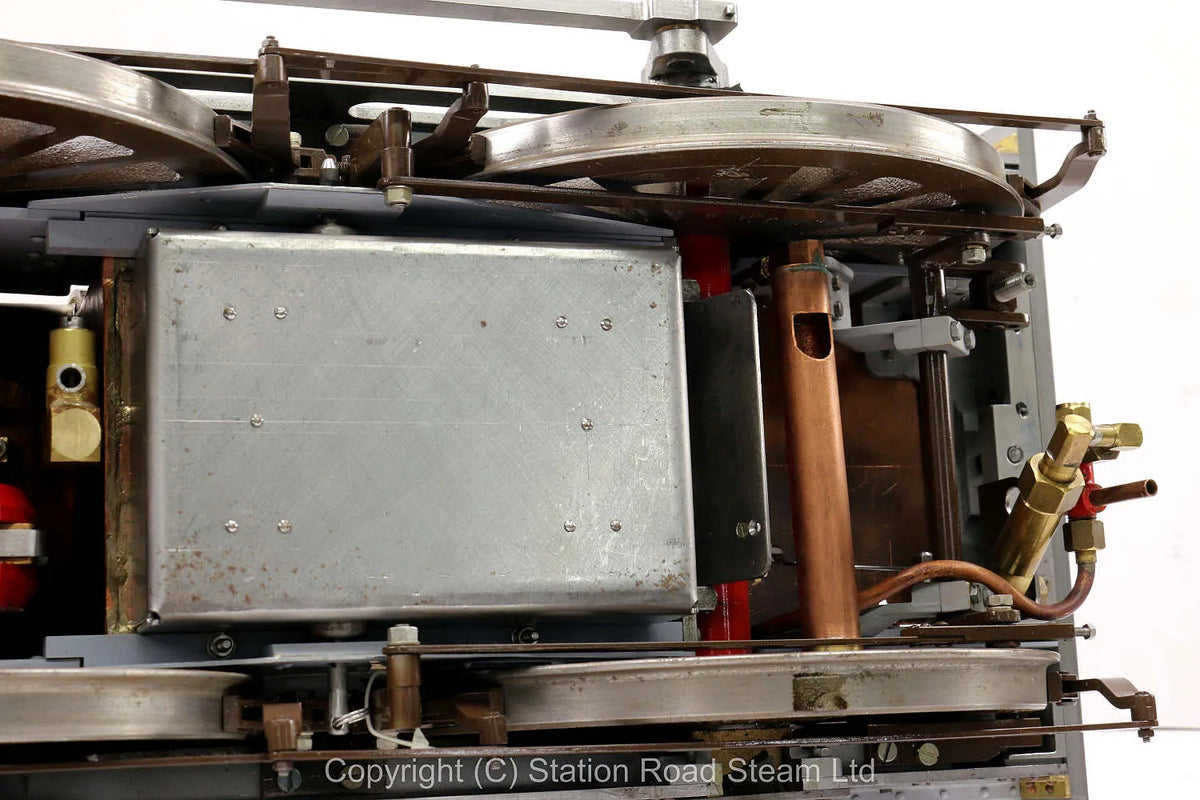 5 inch gauge London, Chatham & Dover Railway 2-4-0 "Asia",  chassis with copper boiler