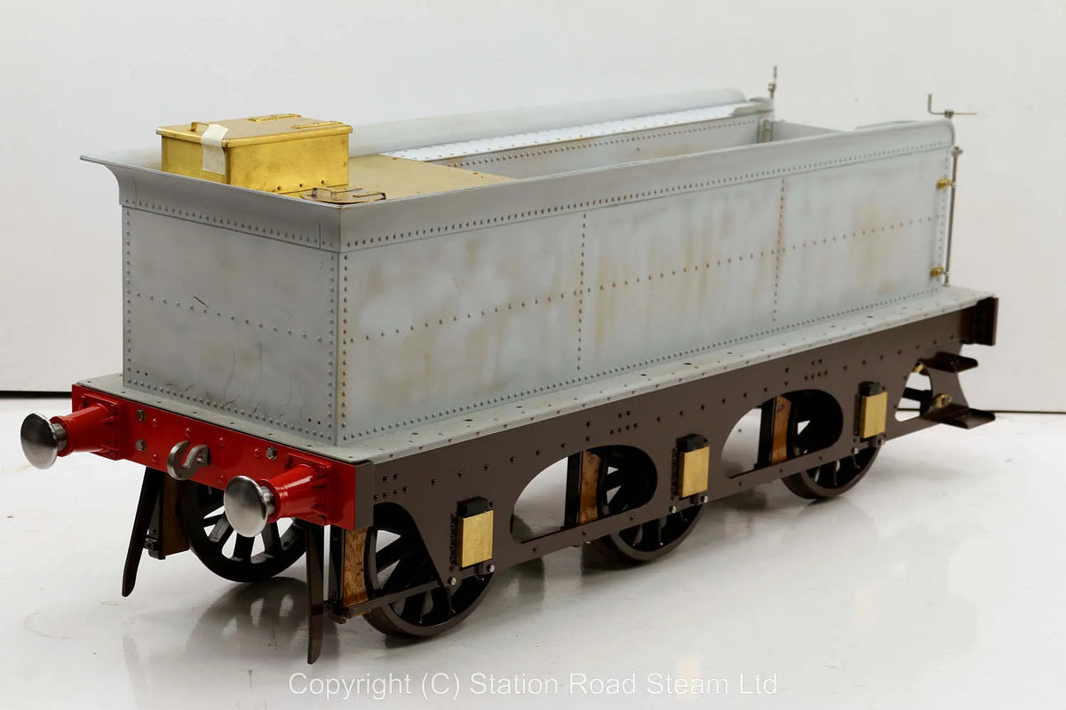 5 inch gauge London, Chatham & Dover Railway 2-4-0 "Asia",  chassis with copper boiler