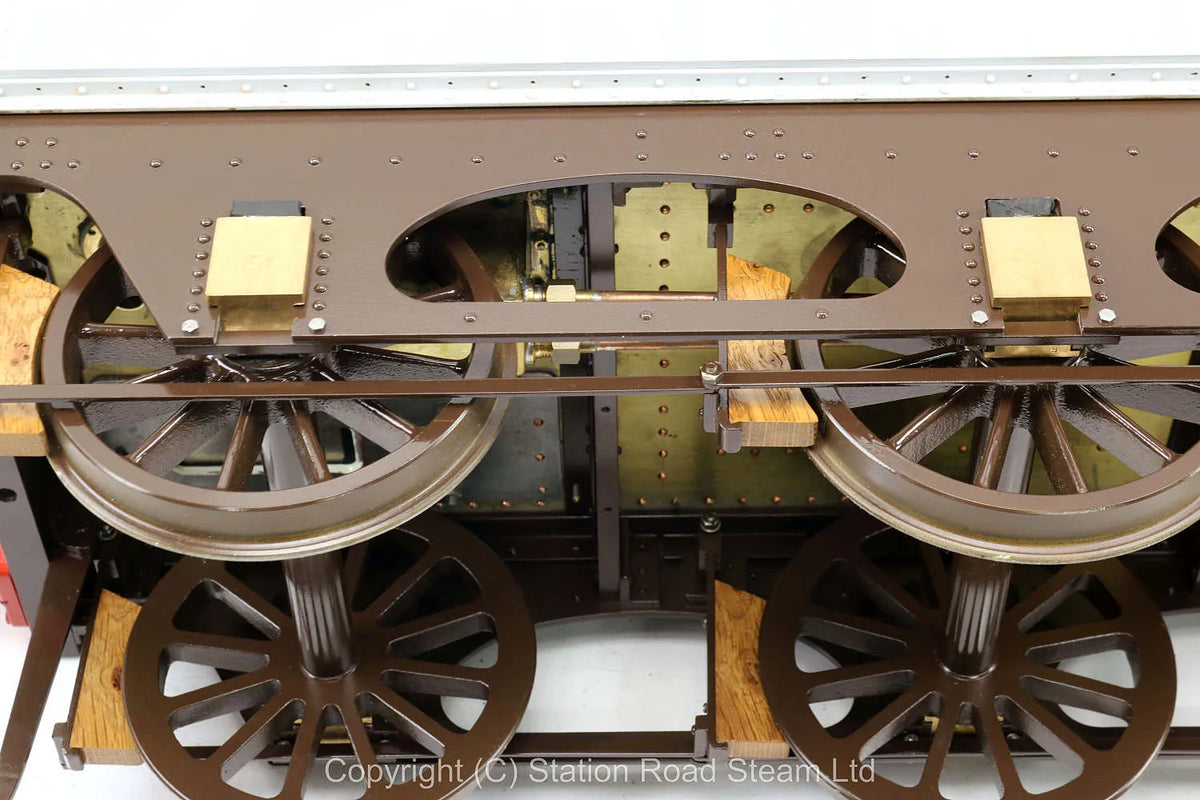 5 inch gauge London, Chatham & Dover Railway 2-4-0 "Asia",  chassis with copper boiler