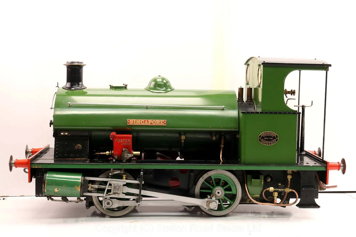 7 1/4 inch gauge "Singapore" 0-4-0ST