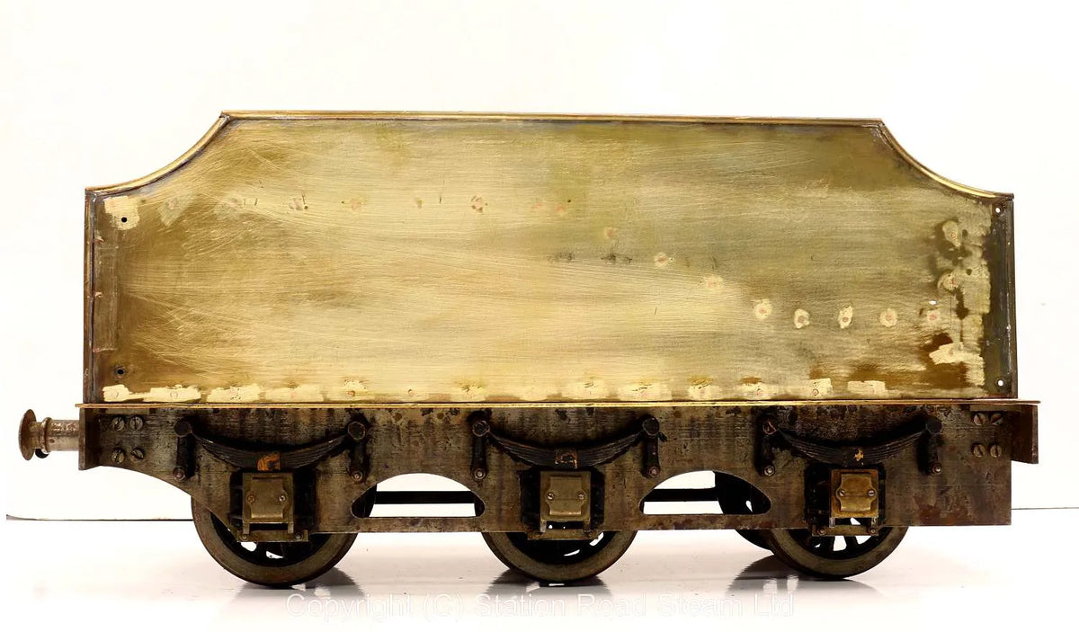 3 1/2 inch gauge LMS Mogul, running chassis with tender