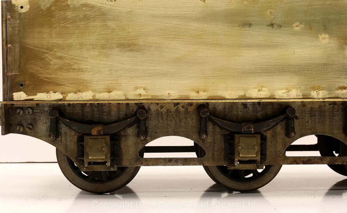 3 1/2 inch gauge LMS Mogul, running chassis with tender